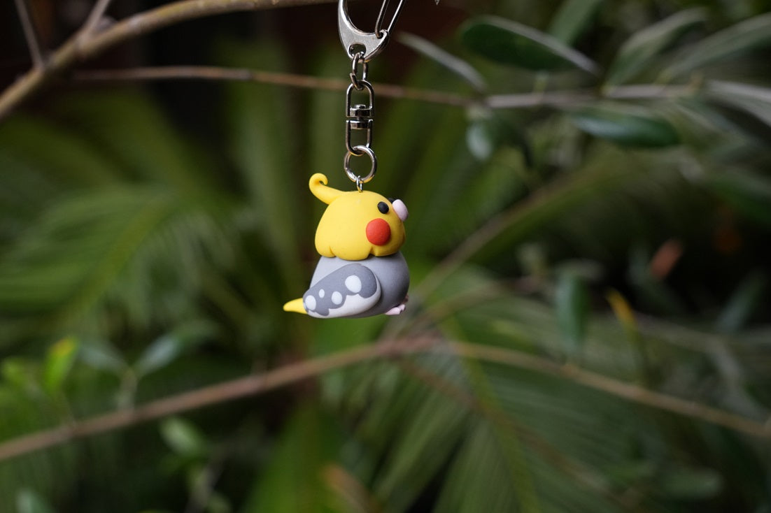 Cockatiel Keychain