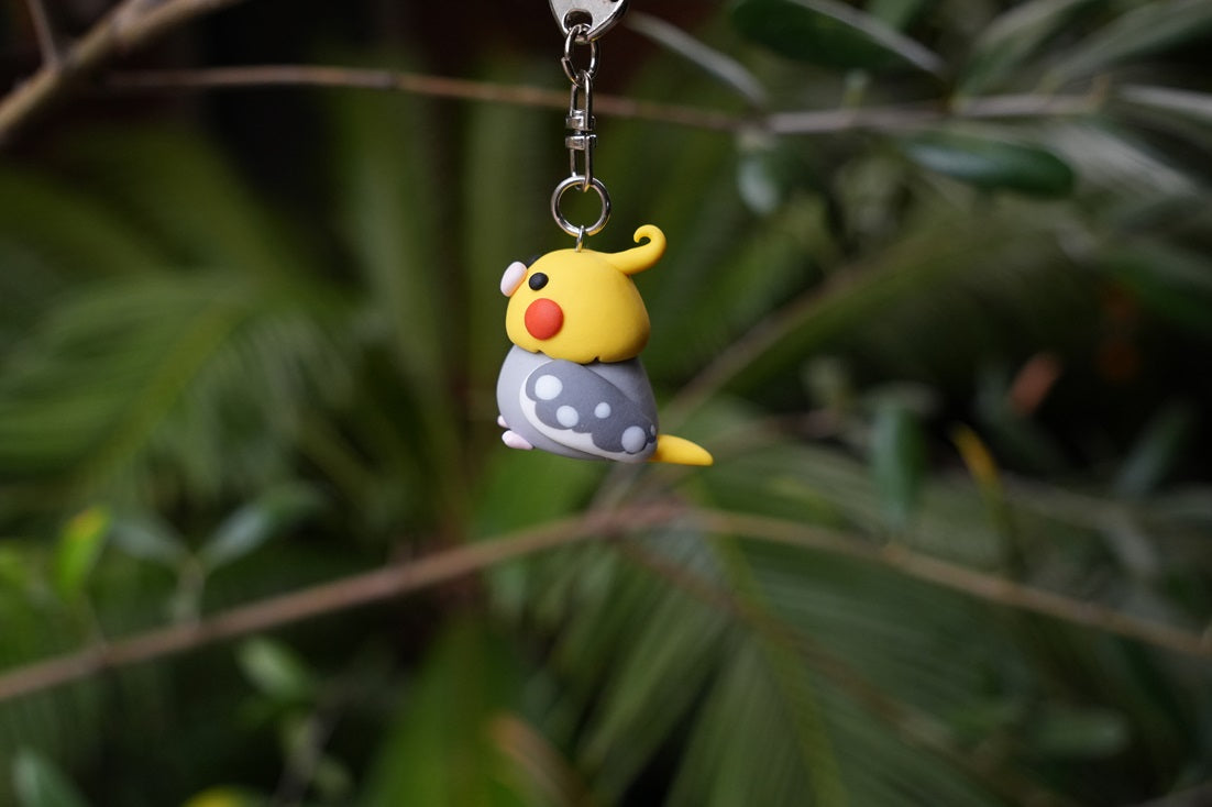 Cockatiel Keychain